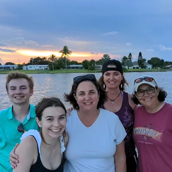 RSGers took a break from field work in Tampa, Florida, to enjoy some time together on Merritt Island.