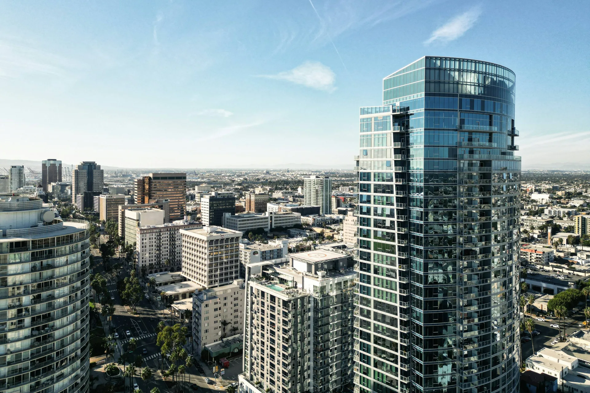 Image of Long Beach, California, skyline